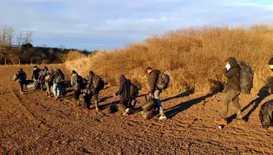 Trakya'da 12 Düzensiz Göçmen Yakalandı