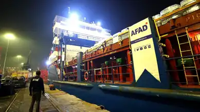 Türkiye'den Filistin'e 102 Ton Yardım